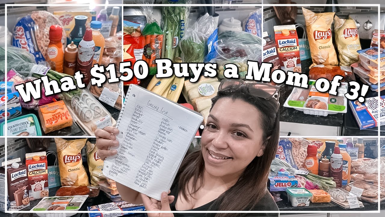 $150 Grocery Haul for My Family of 4 | Budget-Friendly + Realistic Meals
