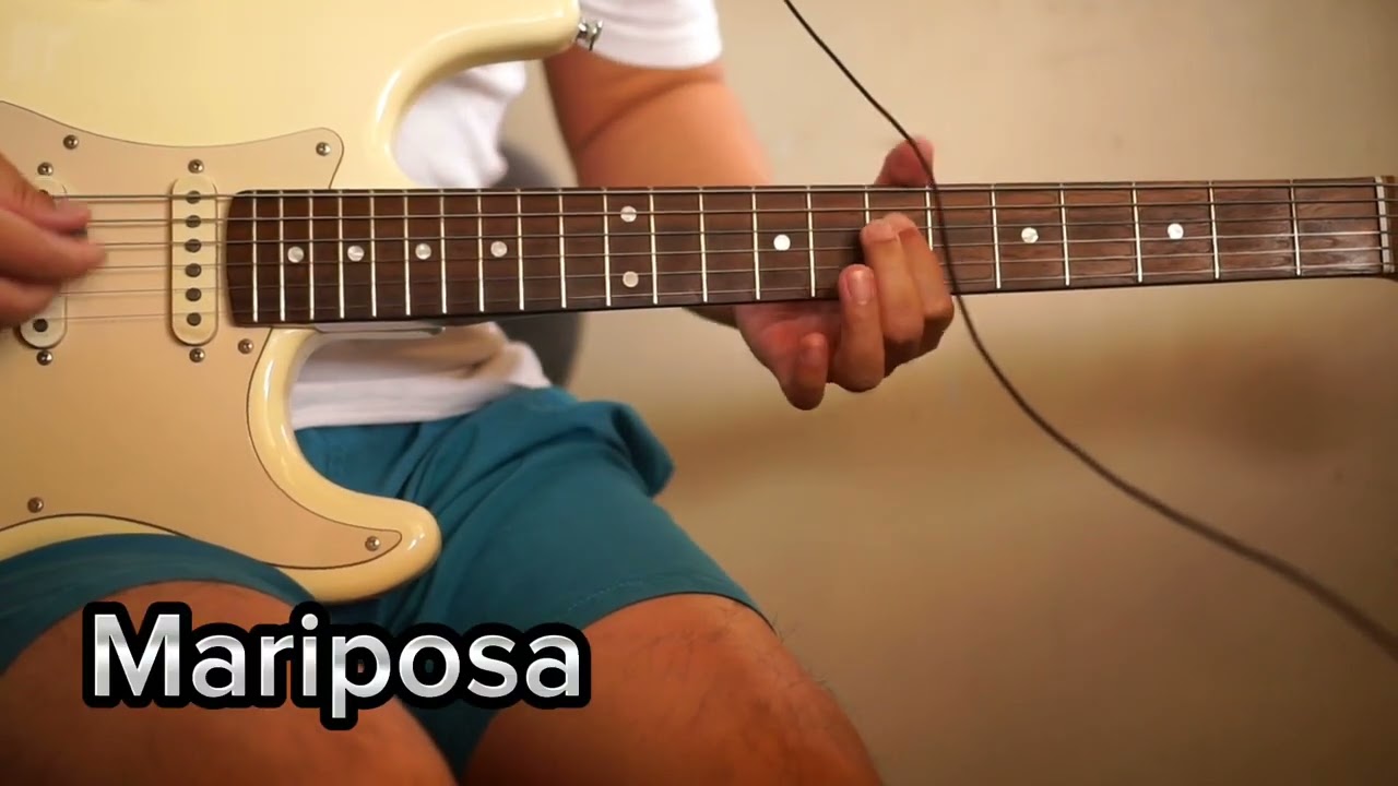 Mariposa - Sugarfree (guitar cover)