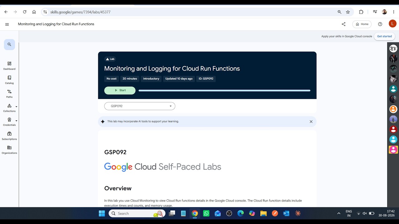 #NEW Monitoring and Logging for Cloud Run Functions || One Shot Lab Solution || Google Arcade 2026