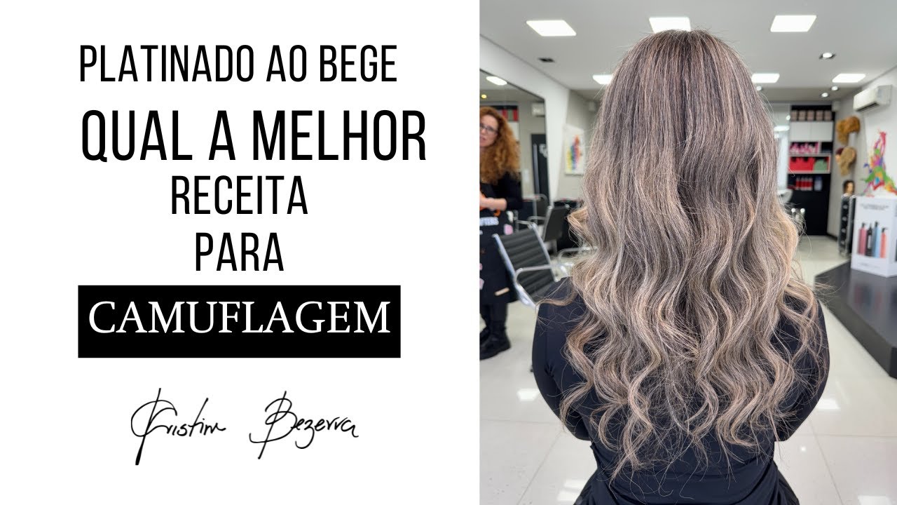 Do Platinado Ao Bege. Qual A Melhor receita Para Essa Camuflagem?