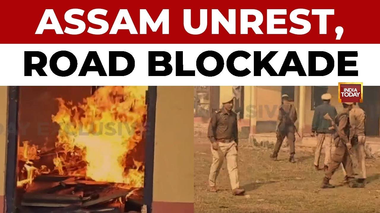 Assam: Violence Erupts On National Highway After Fatal Road Accident; 29 Detained | India Today News
