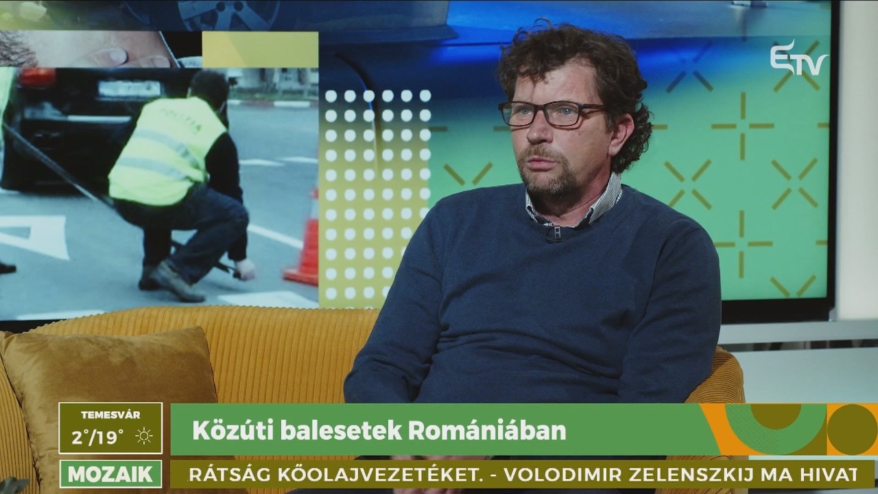 Közúti balesetek Romániában – Mozaik