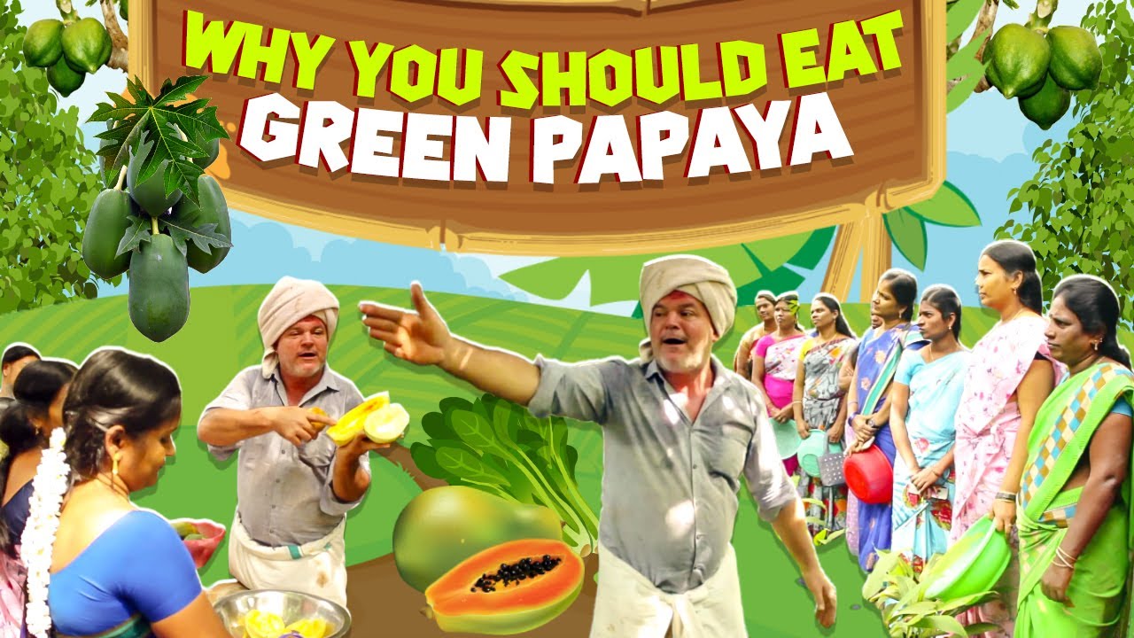 How To Use Green Papaya and its Benefits | Krishna Mckenzie