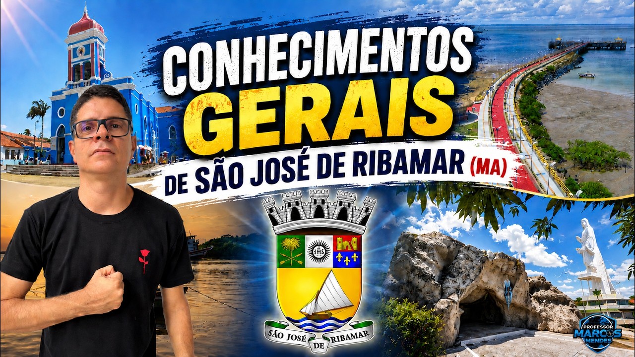 🚨🔥AULA 01 - LOCALIZAÇÃO E SITUAÇÃO GEOGRÁFICA DE SÃO JOSÉ DE RIBAMAR (MA)