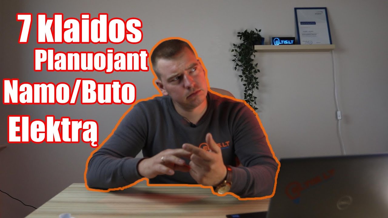 7 pagrindinės klaidos, planuojant savo busto elektros išdėstimą.