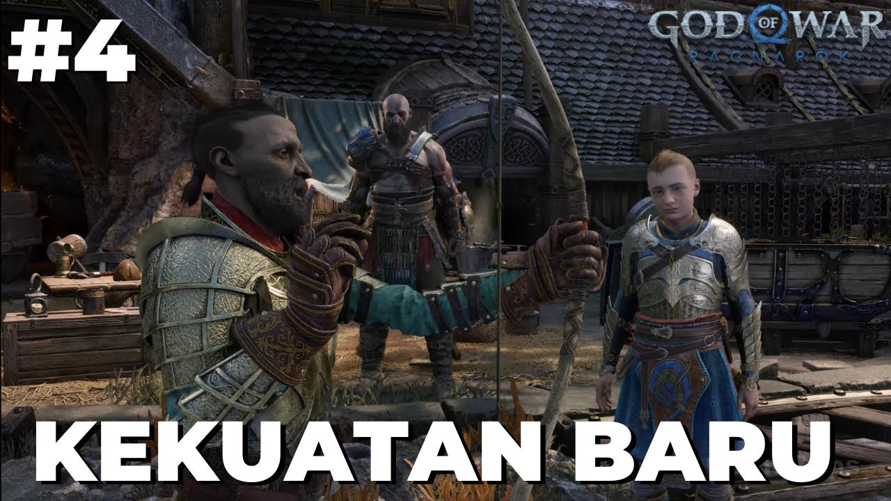 Desa Kurcaci - God Of War Ragnarok Indonesia -  Part 4