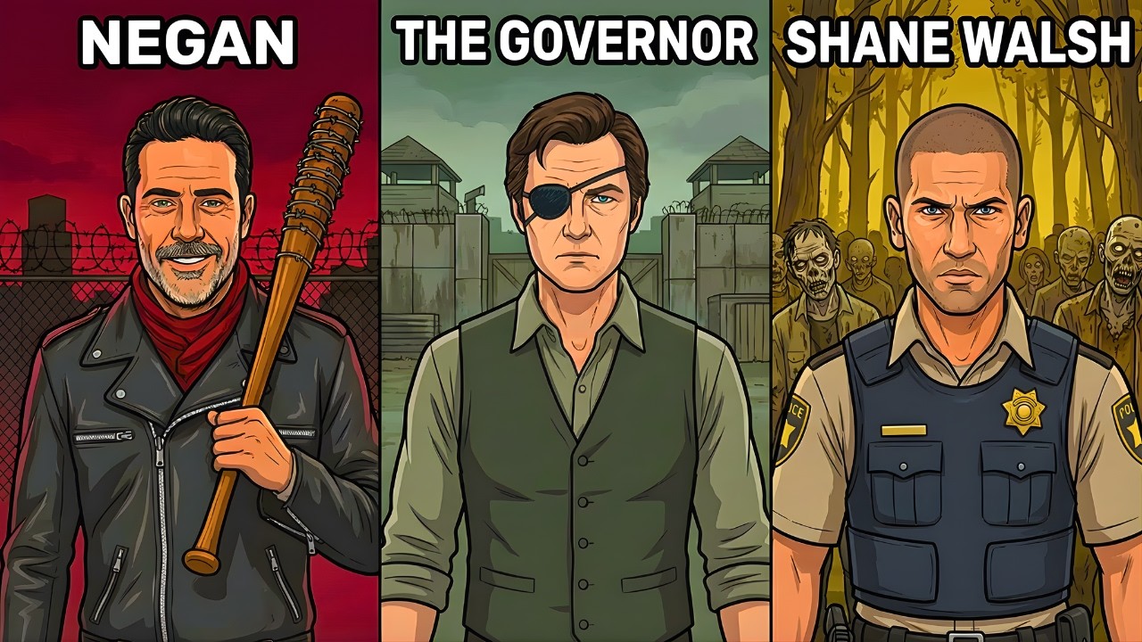 Every Major Villain In The Walking Dead EXPLAINED In Detail