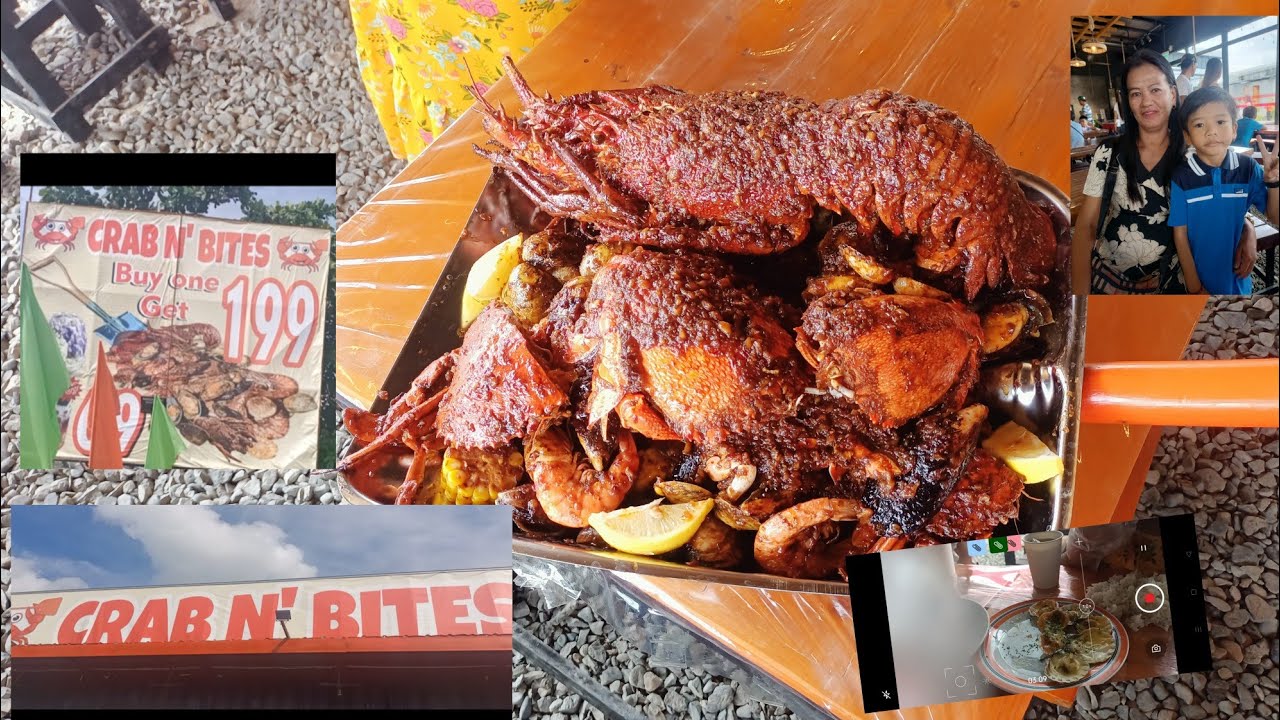 CRAB N BITES #seafood