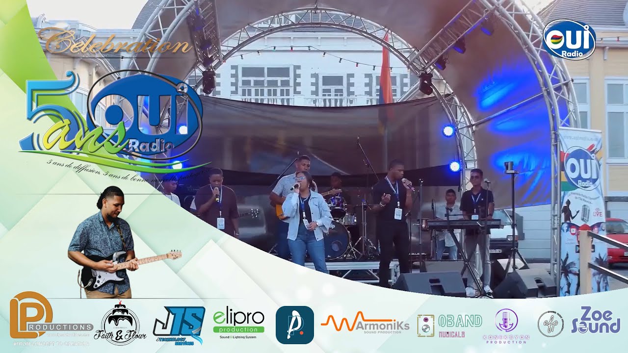 Christ Music Band (Live) - 5 Ans OUi Radio Concert au Plaza