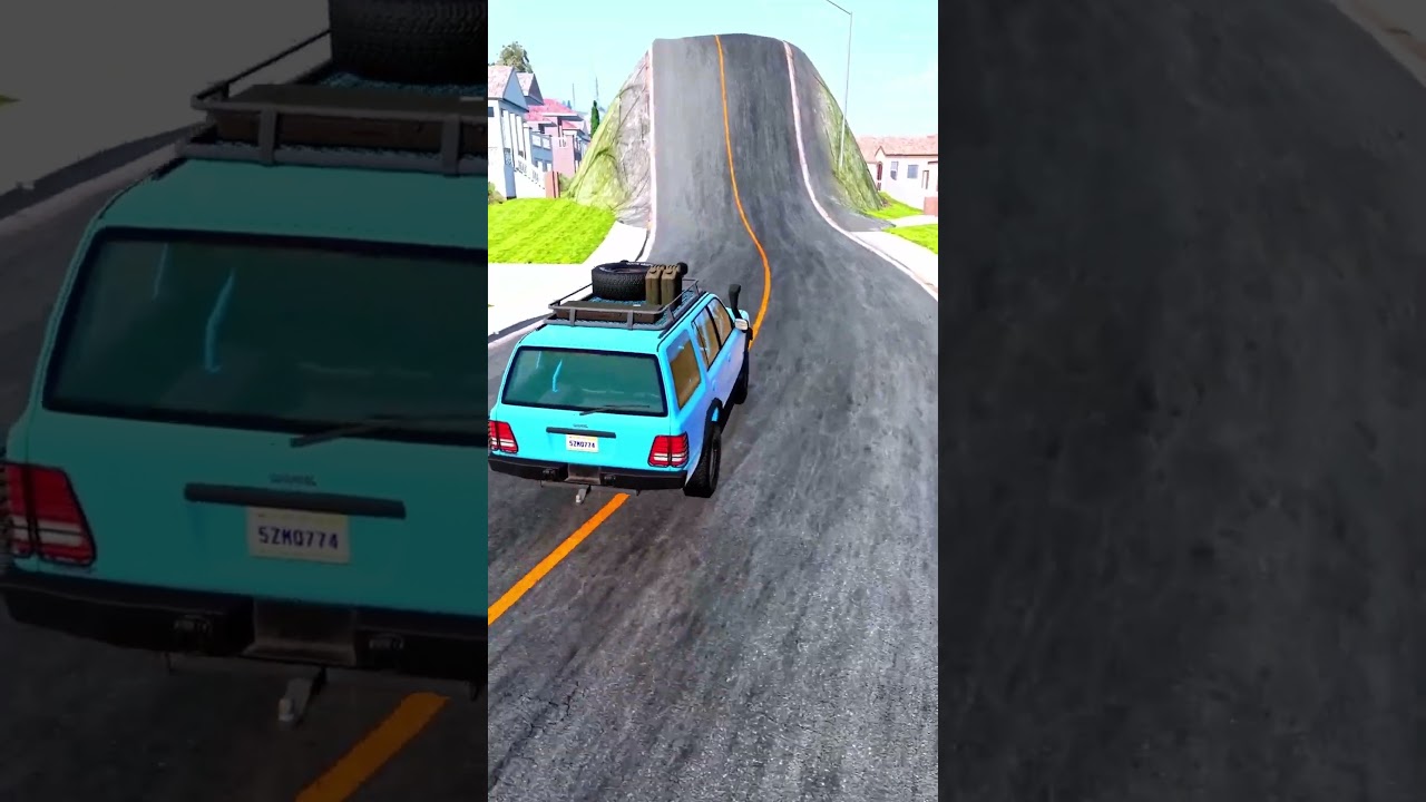 Cars vs Giant Bulge #2 