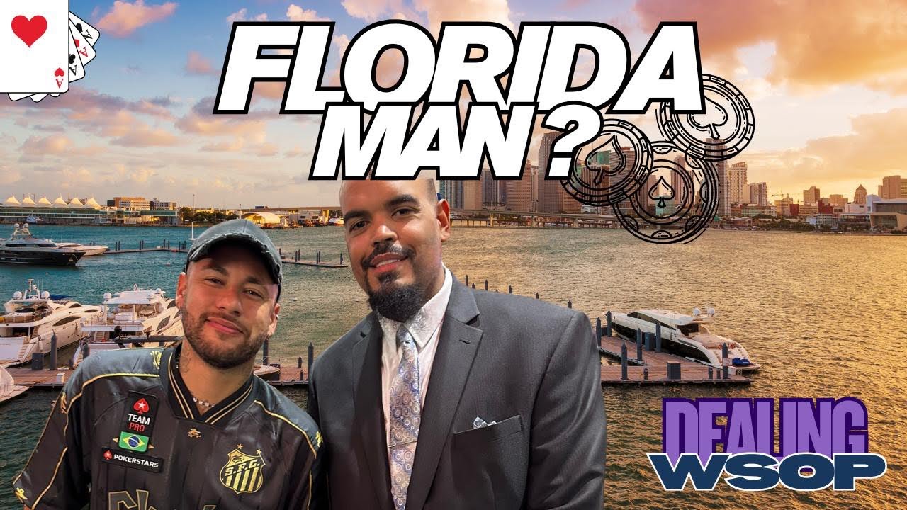 Both Sides of the Felt: My WSOP Pompano Trip — Dealing, Playing & Everything in Between