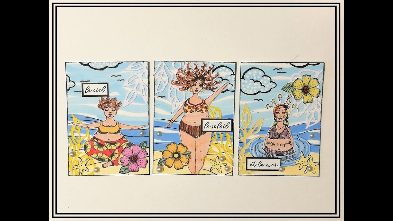 Tutoriel ATC #1   Une femme à la mer !