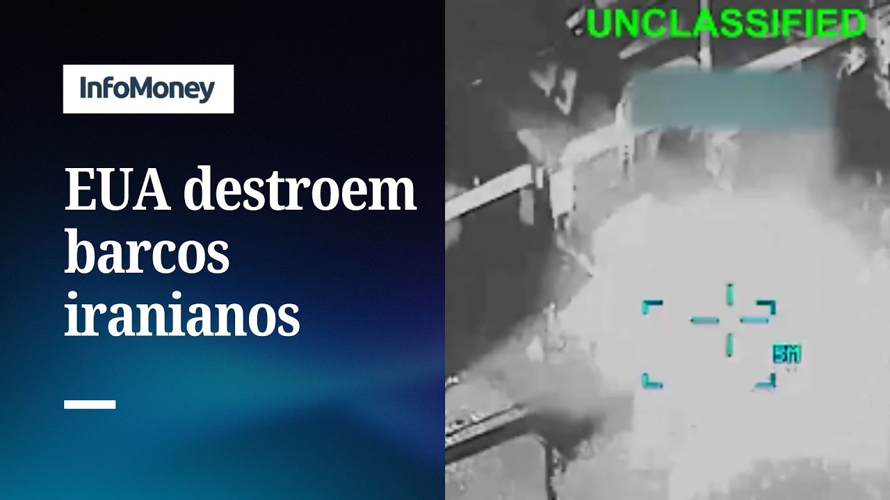 EUA destroem 16 barcos iranianos após suspeita de minas no Estreito de Ormuz | InfoMoney News