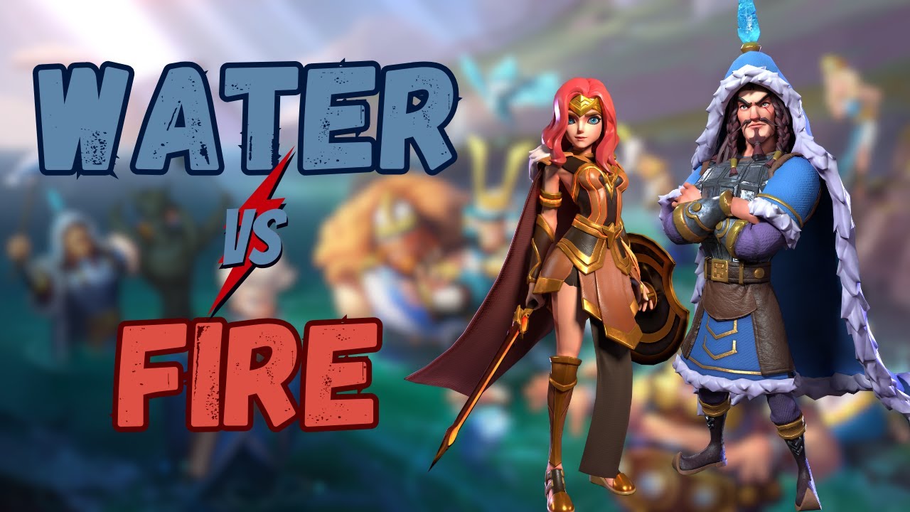 Water best setup/Build to counter Fire | Infinity Kingdom