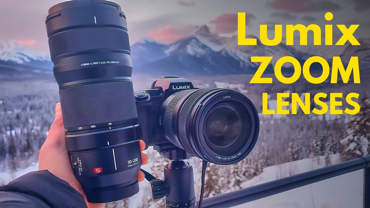 Lumix Zoom Lenses - S5II Travel Setup