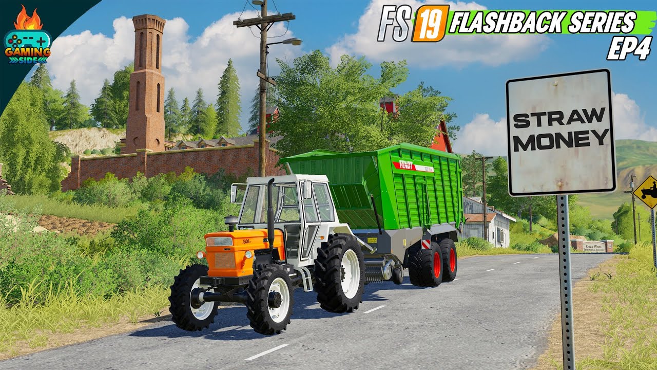 Selling Straw for Survival - Farming SImulator 19 Flashback Series ep4