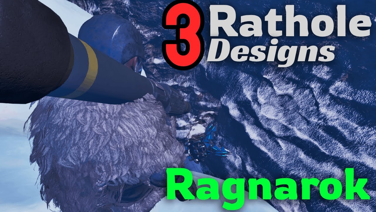 Ragnarok 3 Rathole designs! | Ark Ascended | PVP
