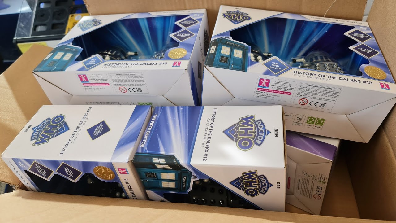 The B&M Crawl For Doctor Who October Sets 2024