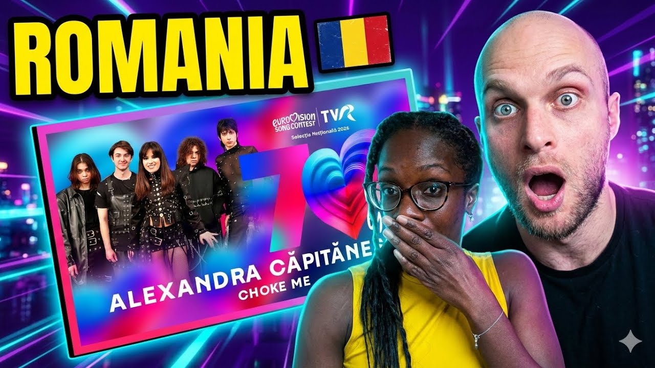 REACTION TO Alexandra Căpitănescu - Choke Me (Romania 🇷🇴 Eurovision 2026) | FIRST TIME WATCHING