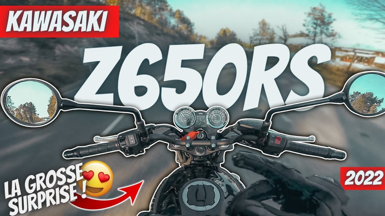 Essai Kawasaki Z650RS 2022 I La grosse surprise ! 😏
