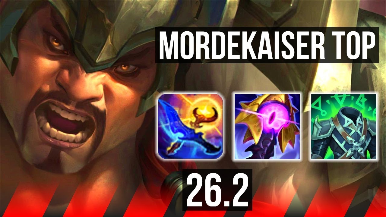 MORDEKAISER vs SETT (TOP) | 42K damage | EUW Master | 26.2