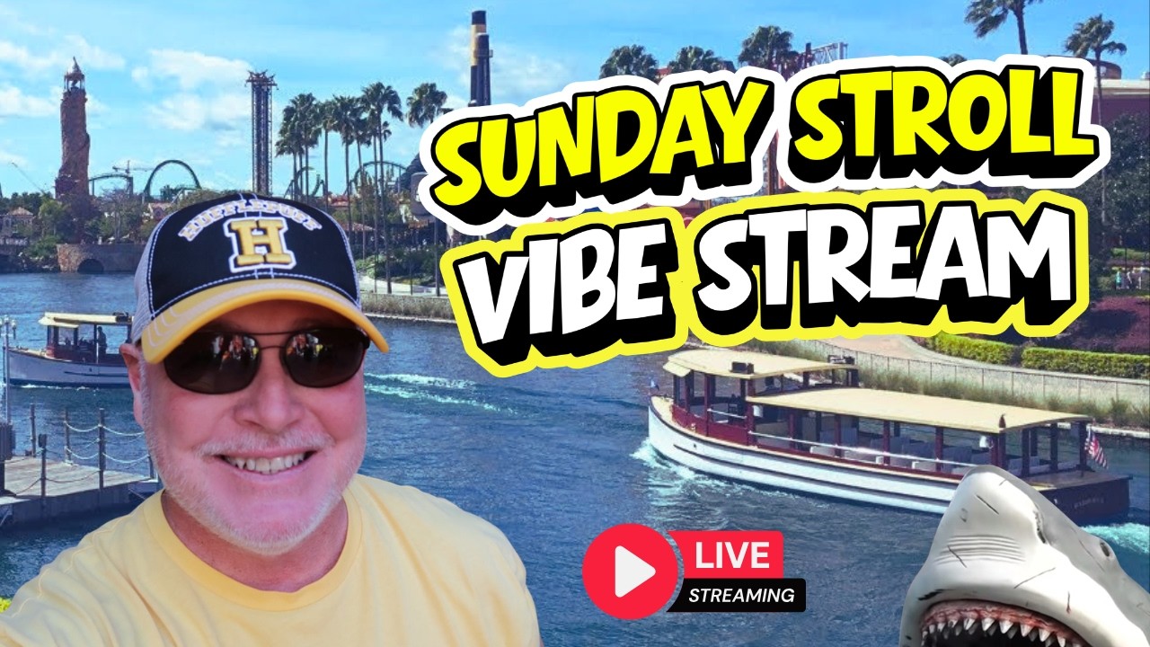 Live! Universal Orlando Sunday Stroll VibeStream
