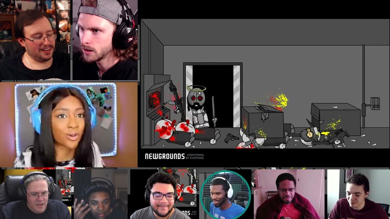Madness Combat 8: Inundation [REACTION MASH-UP]#2081