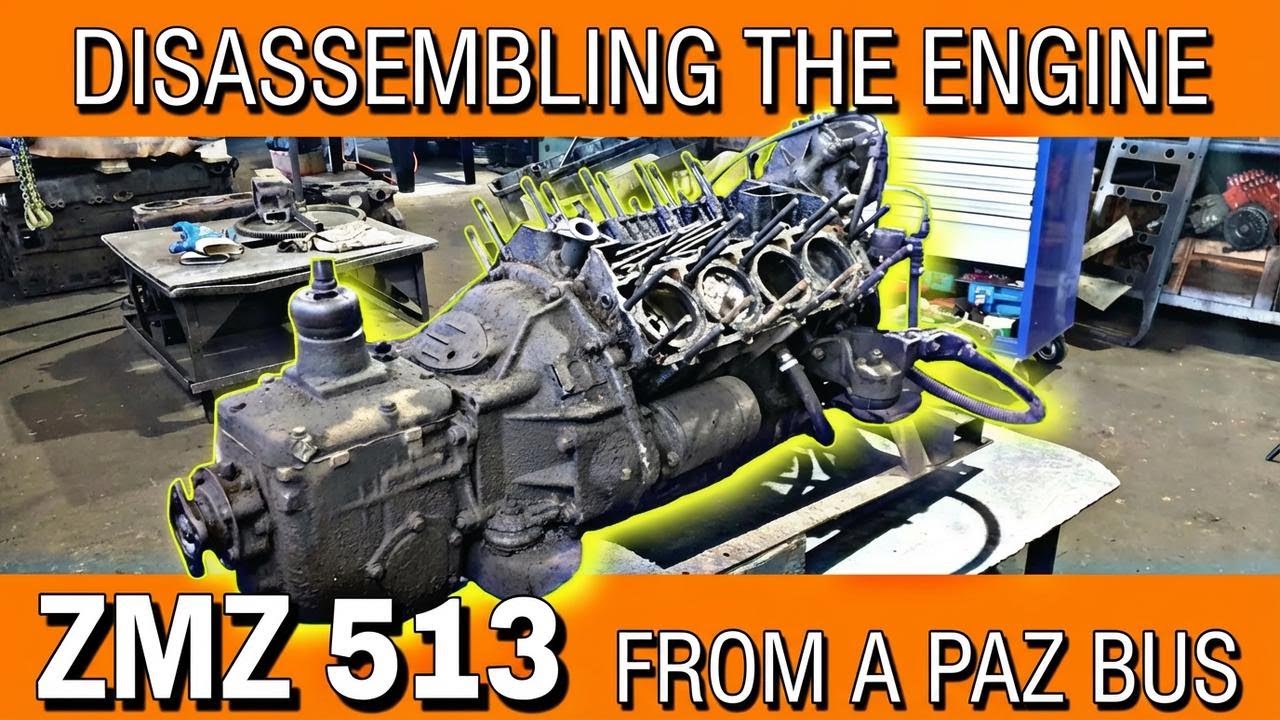Rebuilding a ZMZ-513 Engine for the Patibas