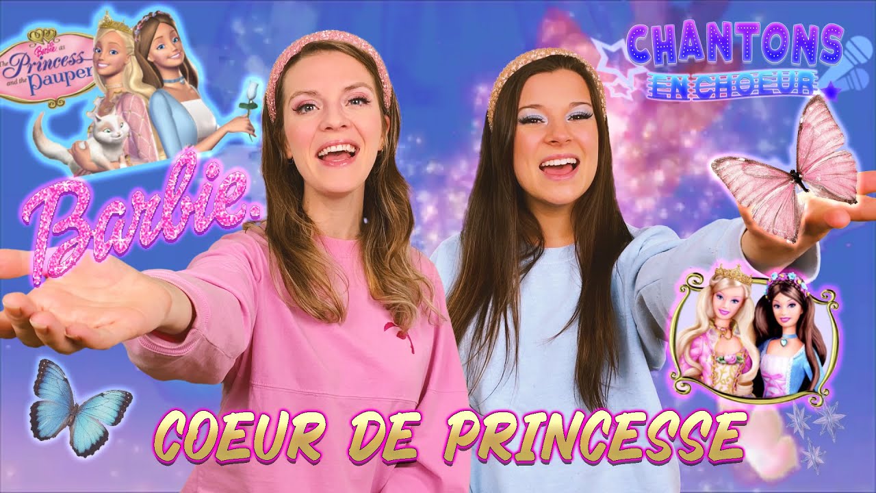 Coeur de princesse- Liberté/ Barbie as the princess and the pauper- Free vf - Chantons en choeur
