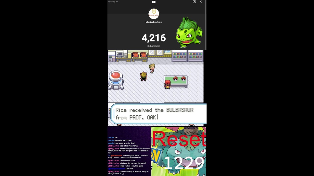 Shiny Bulbasaur hunt Day 5 Pokemon Leafgreen