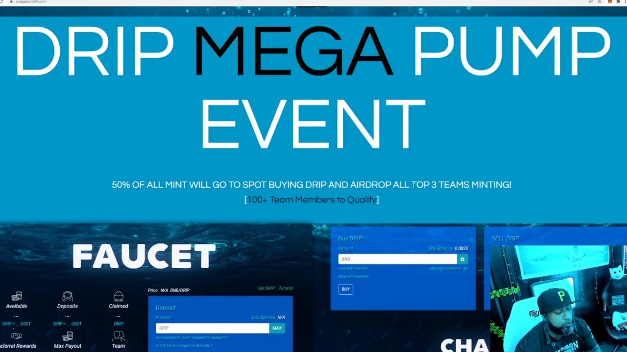 DRIP NETWORK COMMUNITY PROJECT PLANS HUGE DRIP MEGA PUMP! GIVING BACK TO THE BIGGEST FAMILY IN DEFI!