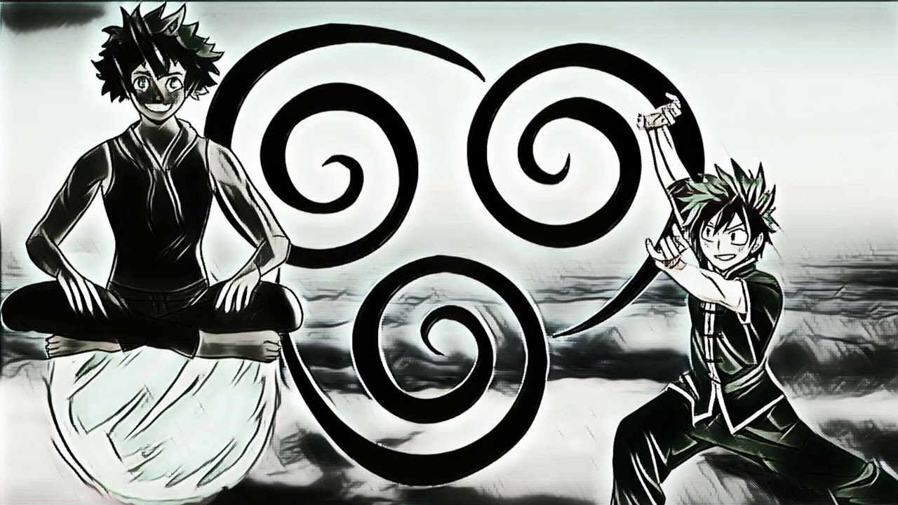 what if deku was a airbender part 1