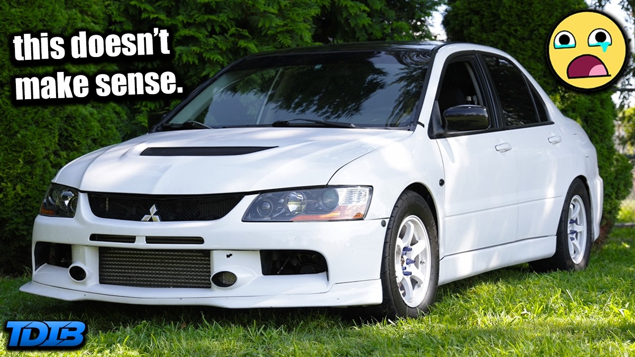 A 900HP Mitsubishi Evo Makes No Sense (Terrifying Acceleration)