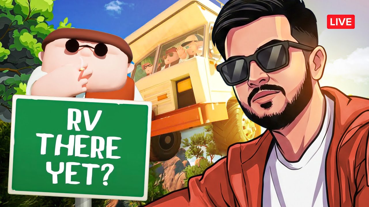 Playing RV There Yet? yayyy bus chalayenge | Nerf Gfx