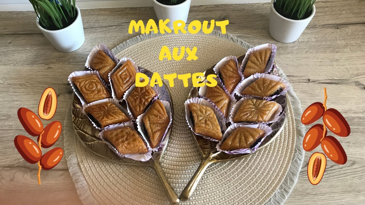 ❧❀❁～MAKROUT AUX DATTES (facile à faire)～❁❀❧