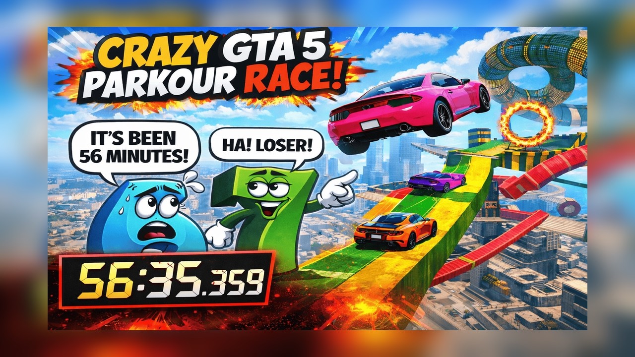 50 6-7 min race - #gtav #gtavraces #gtavrace #gtaonline #gta5