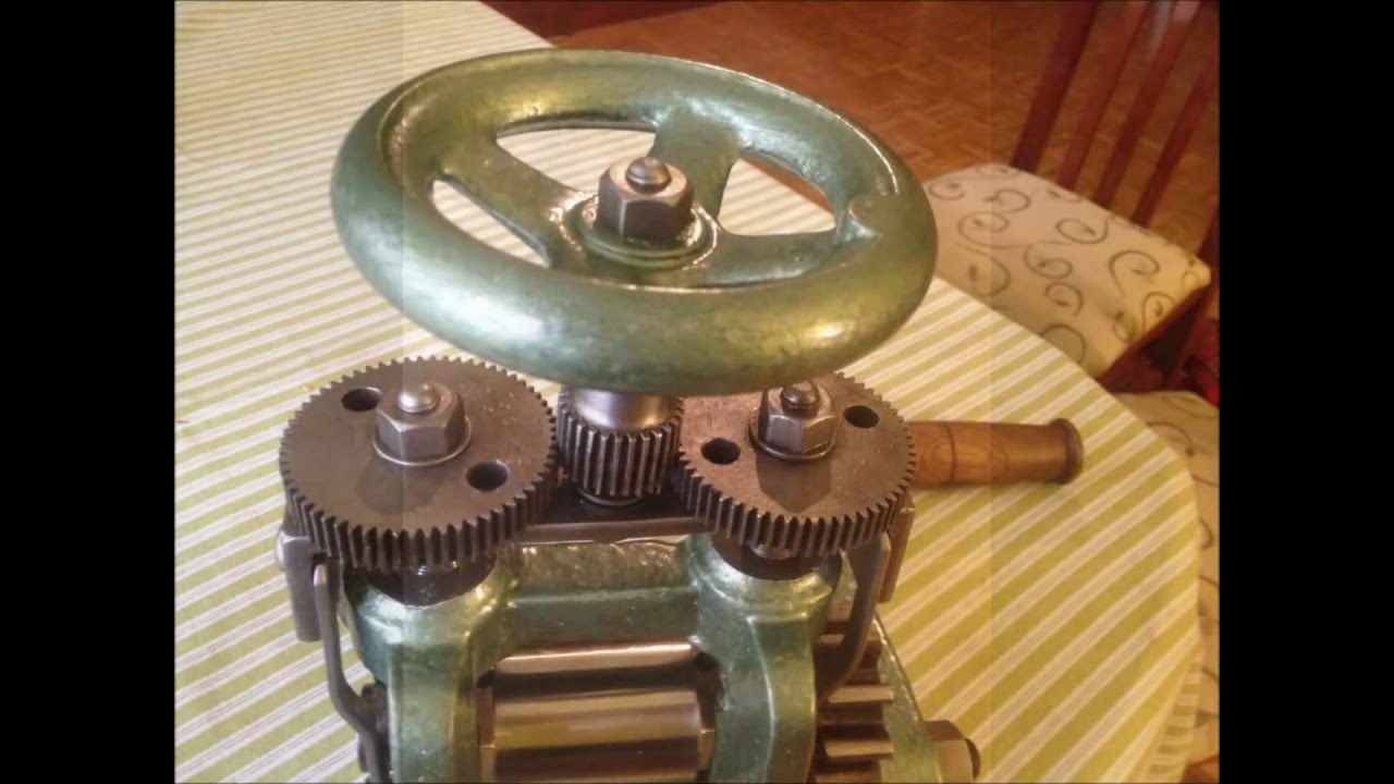 Restauración de laminadora antigua  2-2