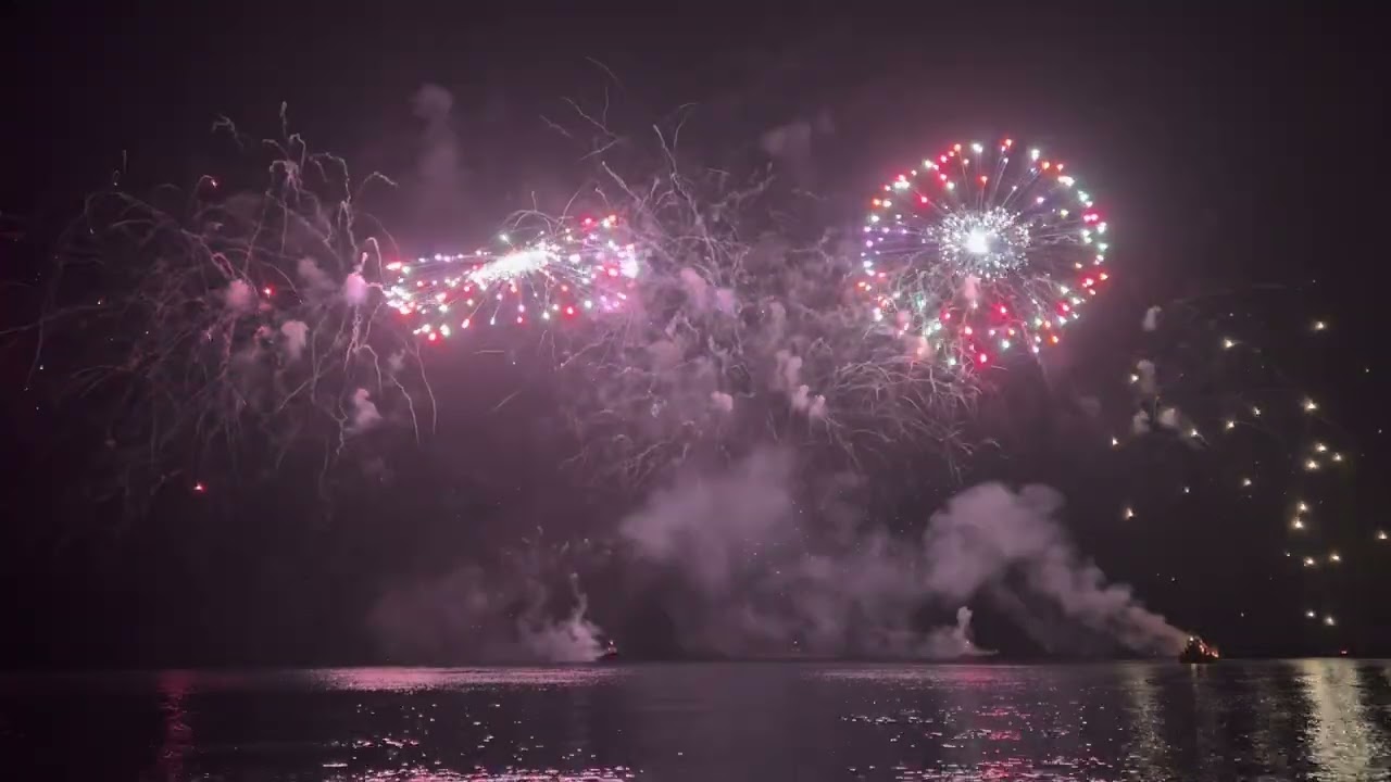 2023 France NICE Carnaval closing fireworks 2023/02/25