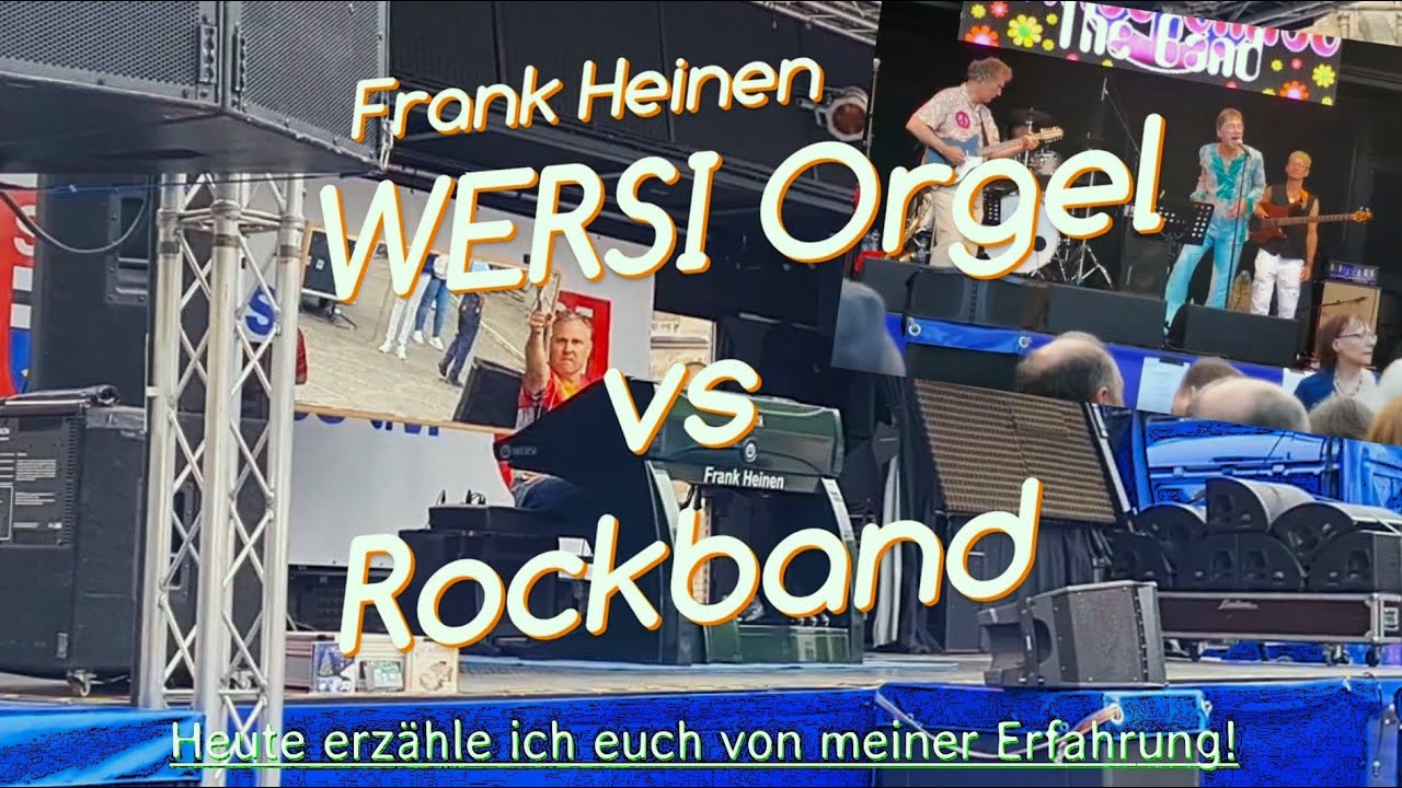 Alleinunterhalter vs Rockband / Frank Heinen plays WERSI Sonic OAX1000