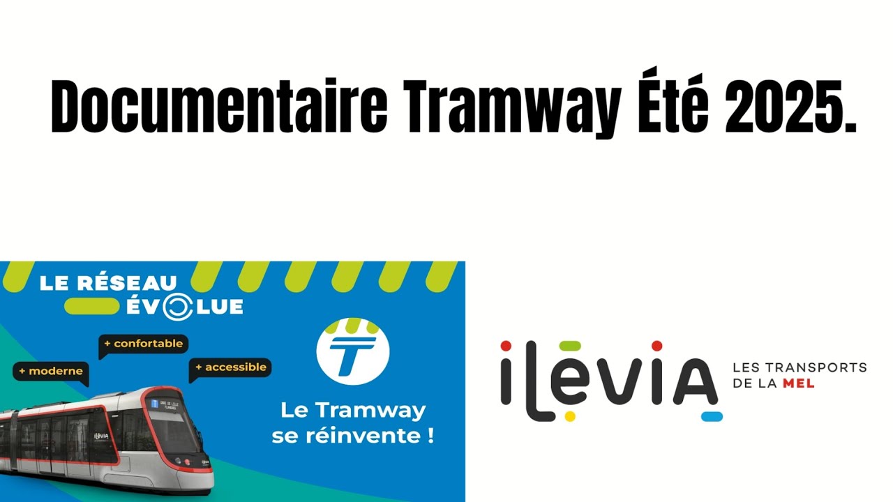 [ DOCUMENTAIRE [. Tramway de Lille. Travaux Été 2025.