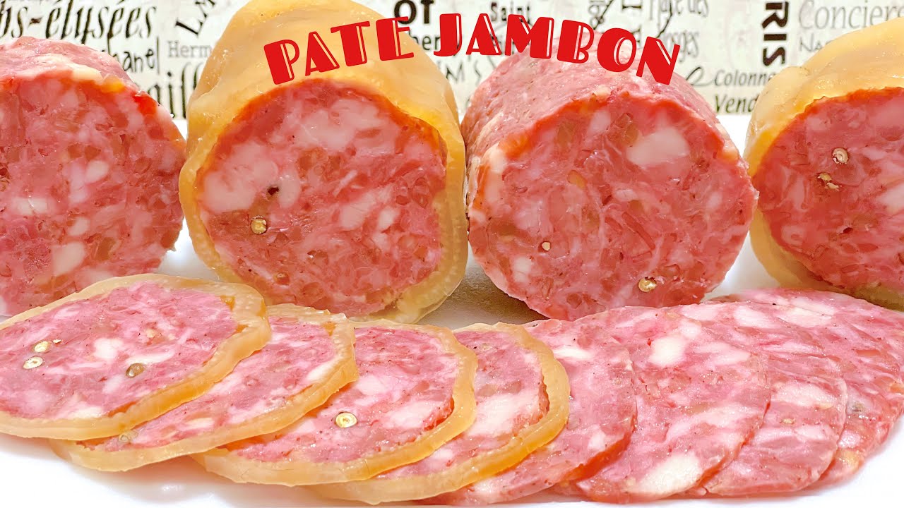PATE JAMBON- GIÒ JAMBON (Công thức nhà hàng) giòn dai thơm ngon tuyệt vời không cần khuôn