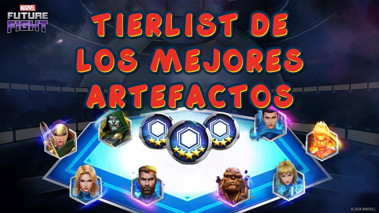 TIERLIST DEFINITIVO DE LOS ARTEFACTOS I ESTOS SON LOS QUE DEBES TENER SI O SI! I MARVEL FUTURE FIGHT