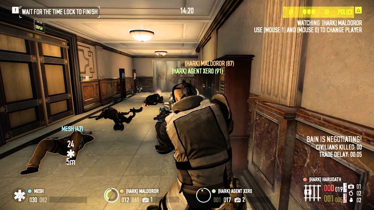 [PAYDAY 2] The Benevolent Bank - Overkill