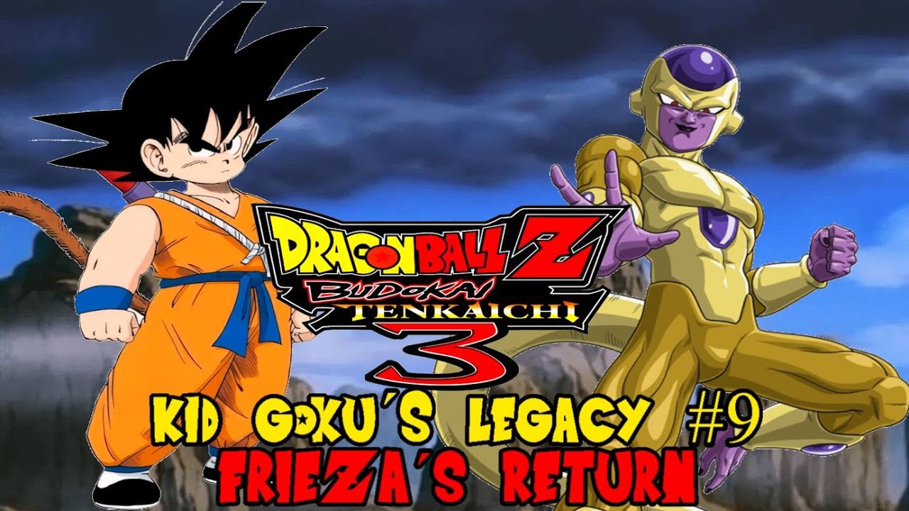 DRAGON BALL Z BUDOKAI TENKAICHI 3 KID GOKU´S LEGACY #9 VS GOLDEN FRIEZZA