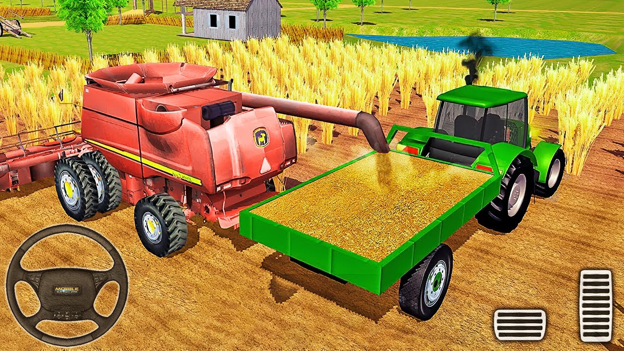 Real Tractor Farming Simulator - New Farm Game 2025 - Android Gameplay