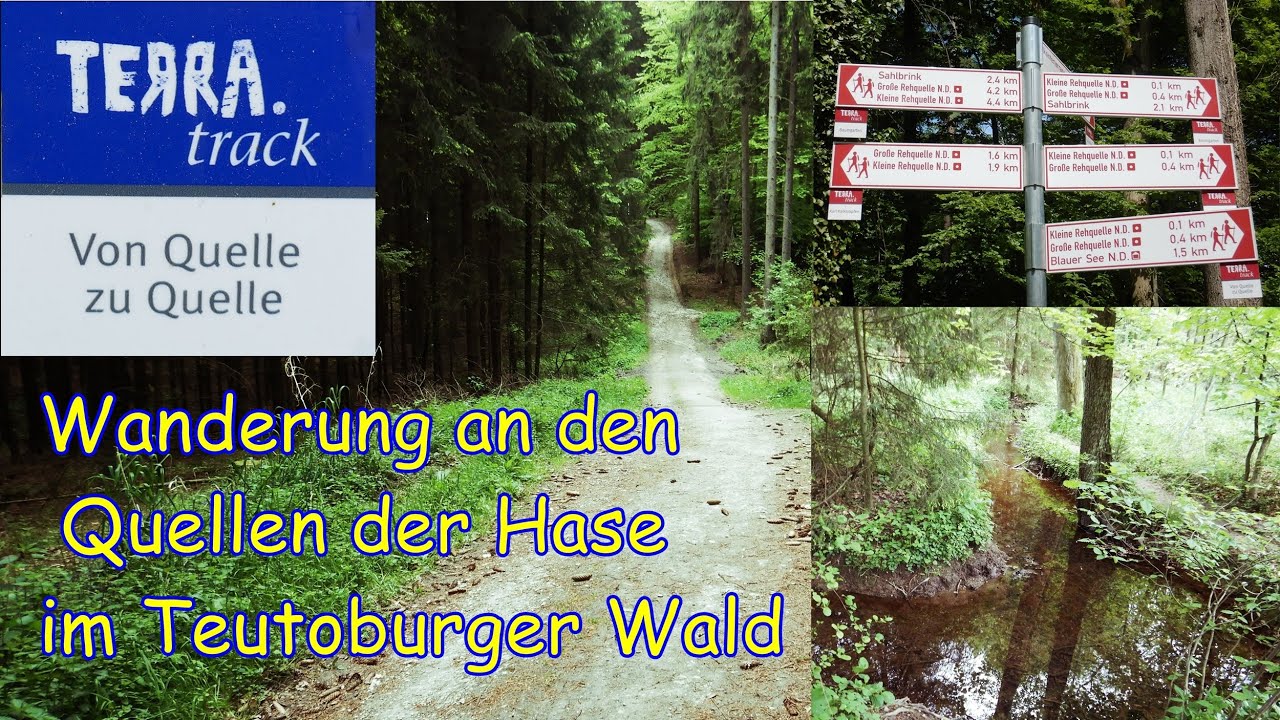 TERRA.track | Von Quelle zu Quelle | Wanderung an der Hase im Teutoburger Wald / Landkreis Osnabrück