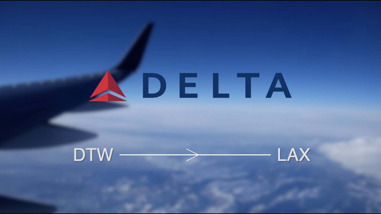 Delta Airlines | Boeing 757 | DTW - LAX | Incredible Mountains | Welcome Aboard