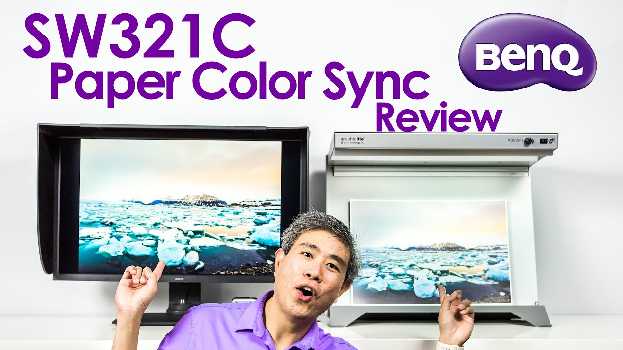 BenQ SW321C Paper Color Sync In-depth Review & Paper Comparison.