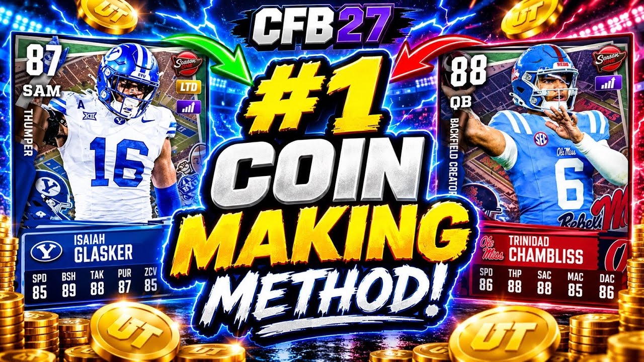 #1 COIN MAKING METHOD IN CFB 27 ULTIMATE TEAM! DO THIS ASAP!