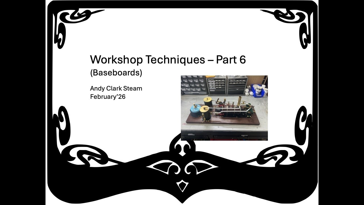 Workshop Techniques - Part 6 - Baseboards (Feb’26)